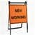 A-Frame Men Working Sign