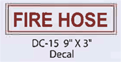 Fire Hose decal