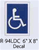 Accessible Symbol decal