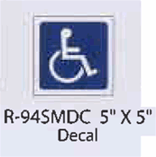 Accessible Symbol decal